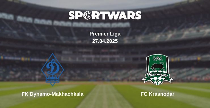 FK Dynamo-Makhachkala — FC Krasnodar watch online broadcast, 27.04.2025