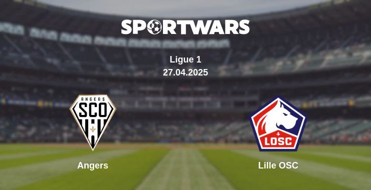 Angers — Lille OSC watch online broadcast, 27.04.2025