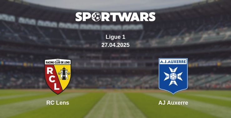 RC Lens — AJ Auxerre watch online broadcast, 27.04.2025