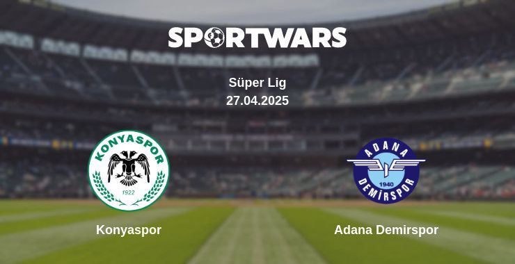 Konyaspor — Adana Demirspor watch online broadcast, 27.04.2025