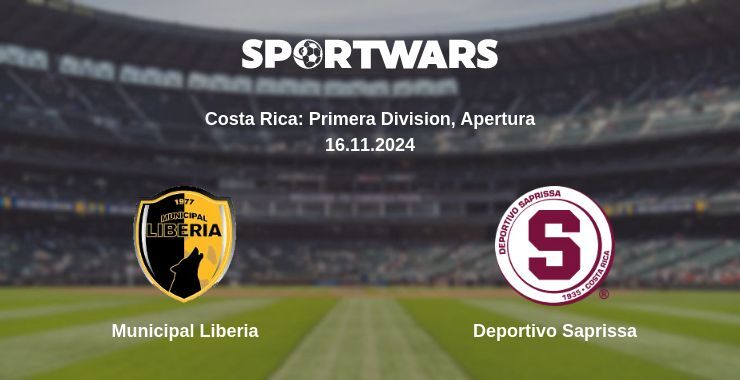 Municipal Liberia — Deportivo Saprissa watch online for free 16.11.2024