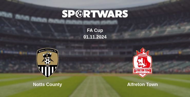 Notts County — Alfreton Town watch online for free 01.11.2024