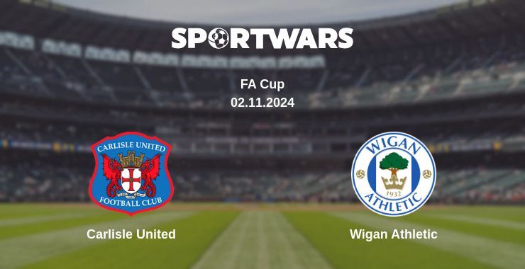 Result of the Carlisle United — Wigan Athletic match, 02.11.2024