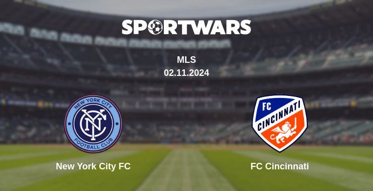 Result of the New York City FC — FC Cincinnati match, 02.11.2024