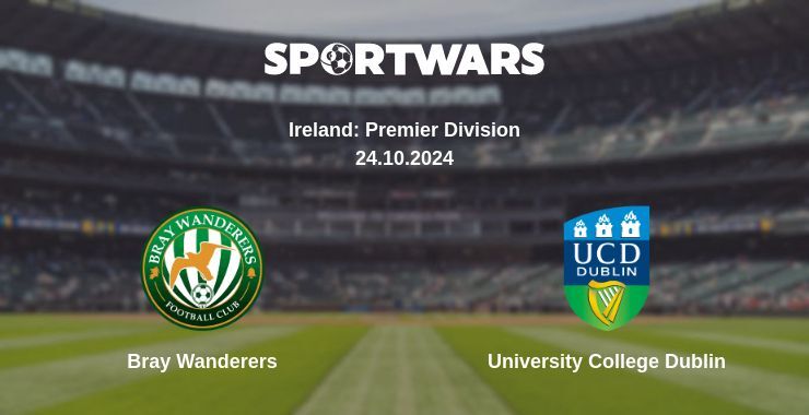 Result of the Bray Wanderers — University College Dublin match, 24.10.2024