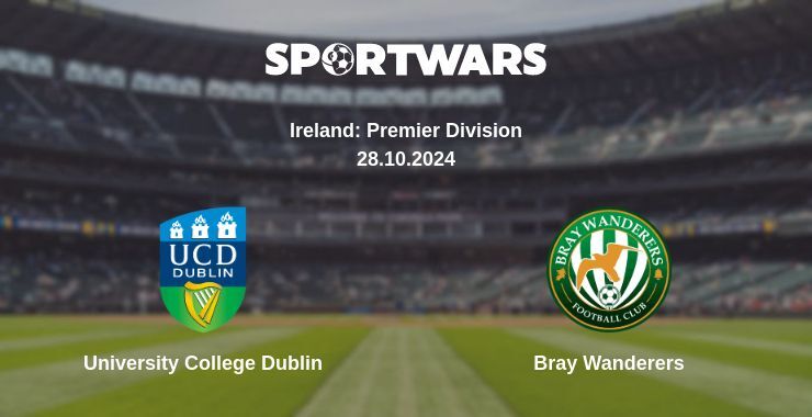 Result of the University College Dublin — Bray Wanderers match, 28.10.2024