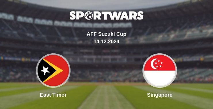 East Timor — Singapore watch online for free 14.12.2024