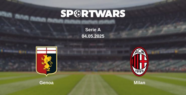 Genoa — Milan watch online broadcast, 04.05.2025