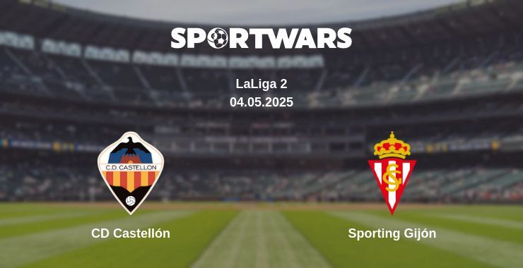 CD Castellón — Sporting Gijón watch online broadcast, 04.05.2025