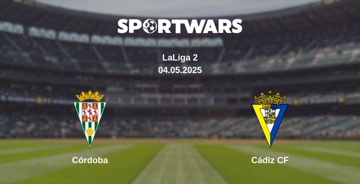 Córdoba — Cádiz CF watch online broadcast, 04.05.2025