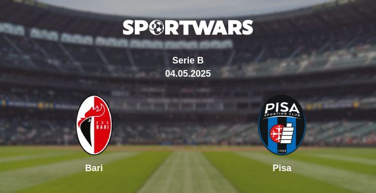 Bari — Pisa watch online broadcast, 04.05.2025