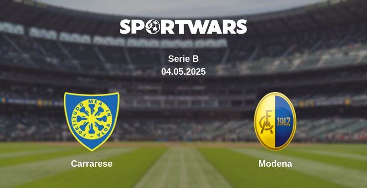 Carrarese — Modena watch online broadcast, 04.05.2025