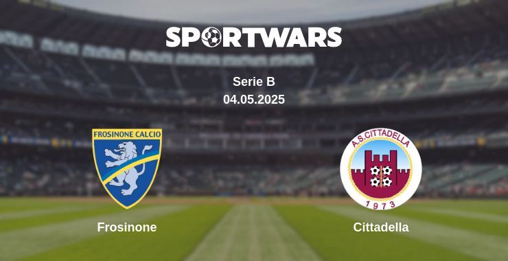 Frosinone — Cittadella watch online broadcast, 04.05.2025