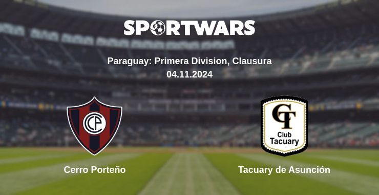 Result of the Cerro Porteño — Tacuary de Asunción match, 04.11.2024