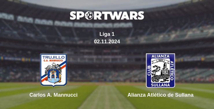 Result of the Carlos A. Mannucci — Alianza Atlético de Sullana match, 02.11.2024