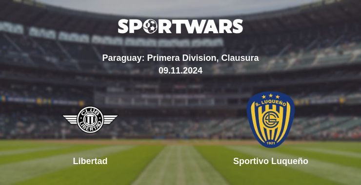 Result of the Libertad — Sportivo Luqueño match, 09.11.2024