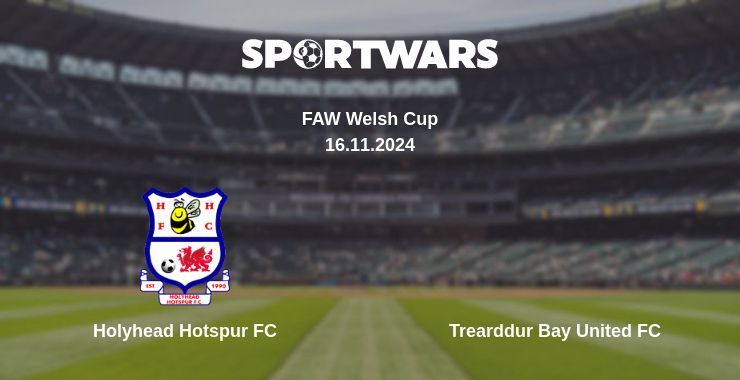 Result of the Holyhead Hotspur FC — Trearddur Bay United FC match, 16.11.2024