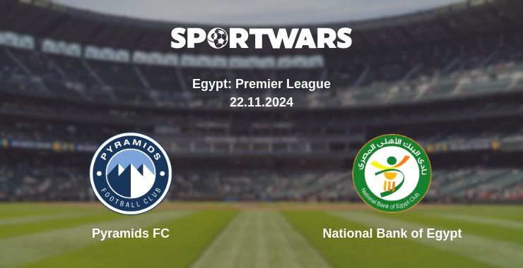 Pyramids FC — National Bank of Egypt watch online for free 22.11.2024