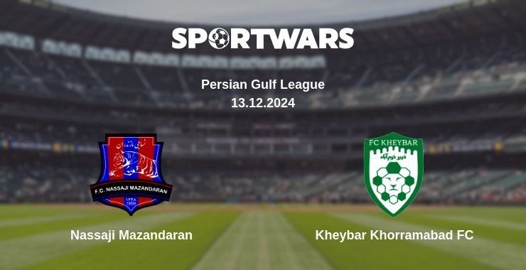 Nassaji Mazandaran — Kheybar Khorramabad FC watch online for free 13.12.2024