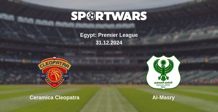 Ceramica Cleopatra — Al-Masry watch online broadcast, 31.12.2024