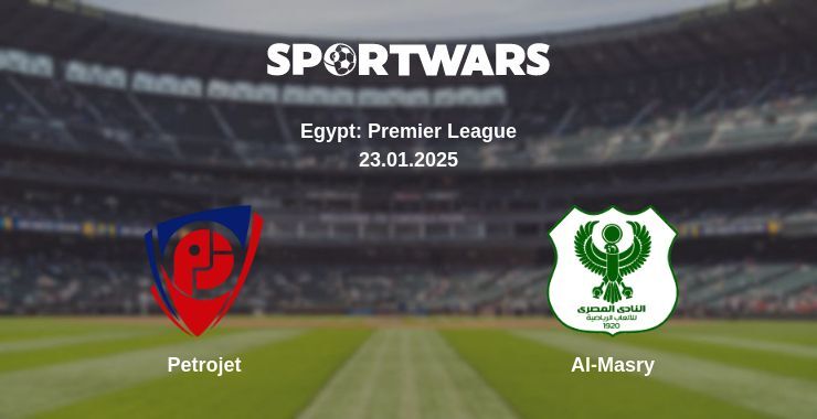 Petrojet — Al-Masry watch online broadcast, 23.01.2025