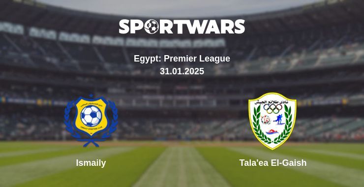 Ismaily — Tala'ea El-Gaish watch online broadcast, 31.01.2025