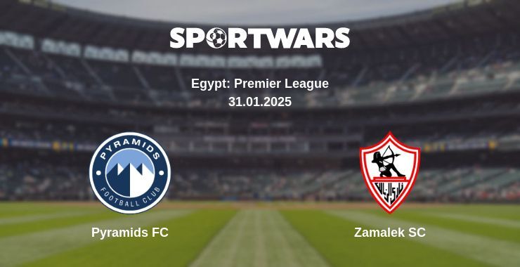 Pyramids FC — Zamalek SC watch online for free 31.01.2025