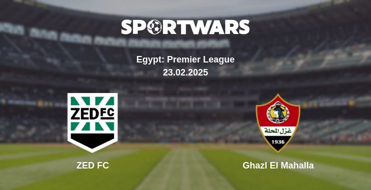 ZED FC — Ghazl El Mahalla watch online broadcast, 23.02.2025