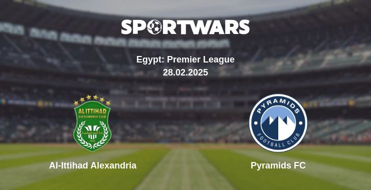 Al-Ittihad Alexandria — Pyramids FC watch online broadcast, 28.02.2025