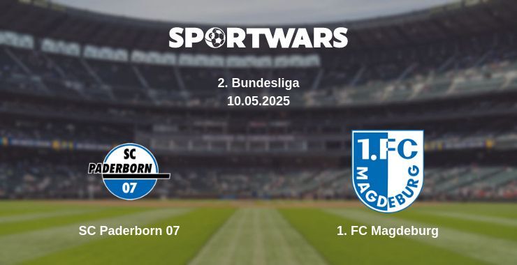 SC Paderborn 07 — 1. FC Magdeburg watch online broadcast, 10.05.2025