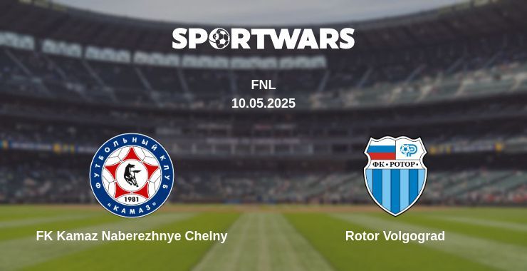 FK Kamaz Naberezhnye Chelny — Rotor Volgograd watch online broadcast, 10.05.2025