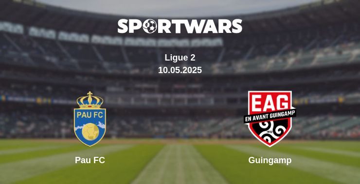 Pau FC — Guingamp watch online broadcast, 10.05.2025