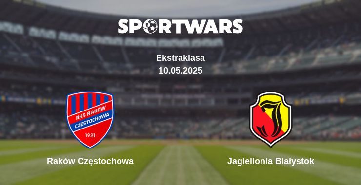 Raków Częstochowa — Jagiellonia Białystok watch online broadcast, 10.05.2025