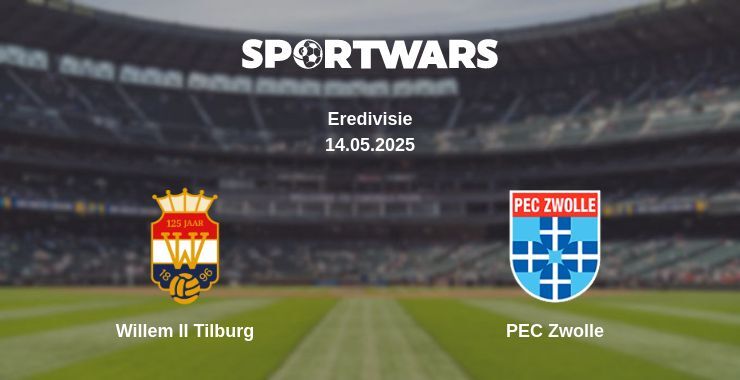 Willem II Tilburg — PEC Zwolle watch online broadcast, 14.05.2025