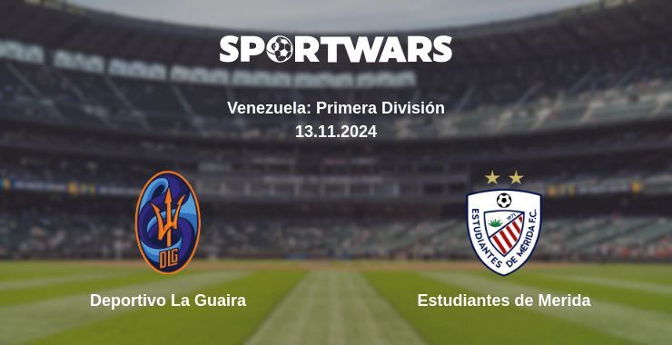 Result of the Deportivo La Guaira — Estudiantes de Merida match, 13.11.2024