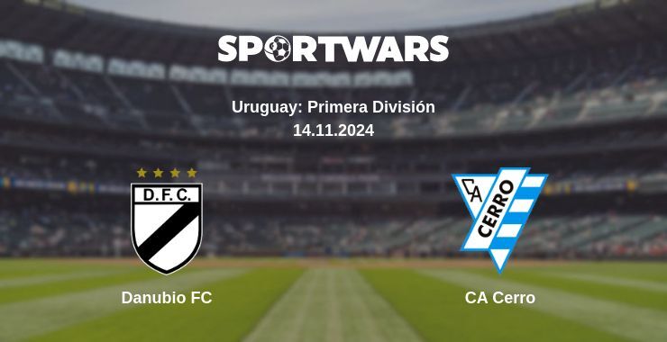 Result of the Danubio FC — CA Cerro match, 14.11.2024