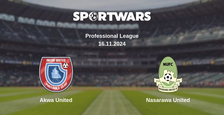 Akwa United — Nasarawa United watch online for free 16.11.2024