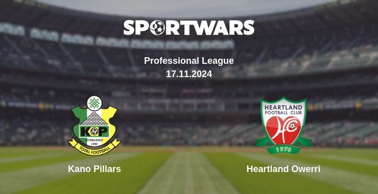 Kano Pillars — Heartland Owerri watch online for free 17.11.2024