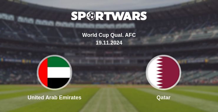 United Arab Emirates — Qatar watch online for free 19.11.2024