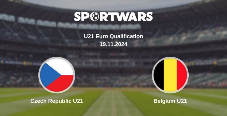 Result of the Czech Republic U21 — Belgium U21 match, 19.11.2024