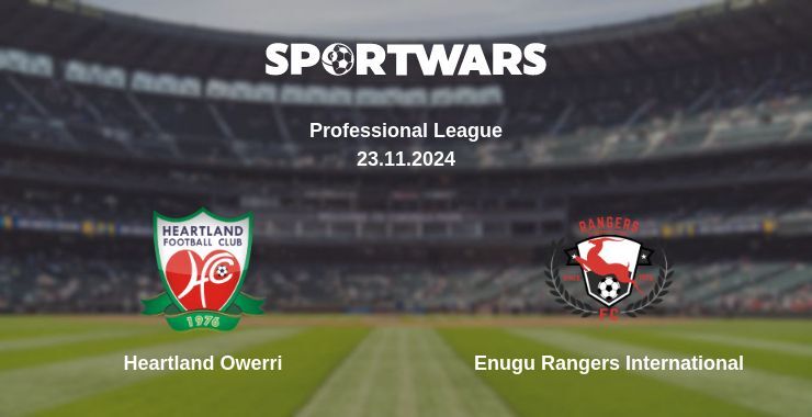 Heartland Owerri — Enugu Rangers International watch online for free 23.11.2024