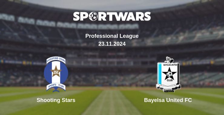 Shooting Stars — Bayelsa United FC watch online for free 23.11.2024