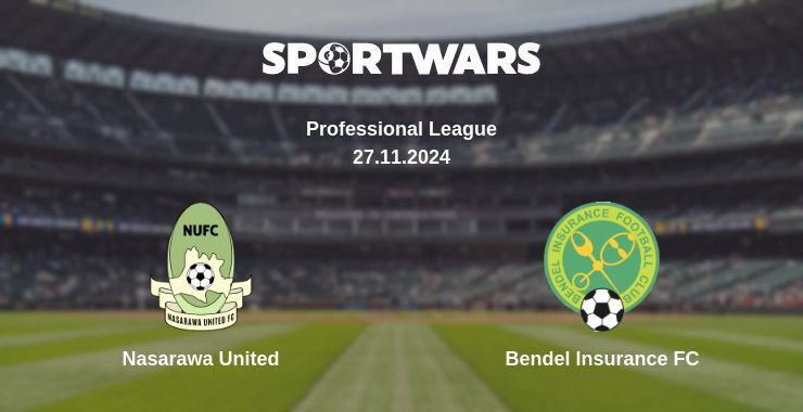 Nasarawa United — Bendel Insurance FC watch online for free 27.11.2024