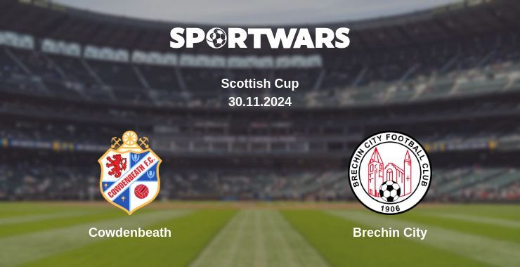 Result of the Cowdenbeath — Brechin City match, 30.11.2024