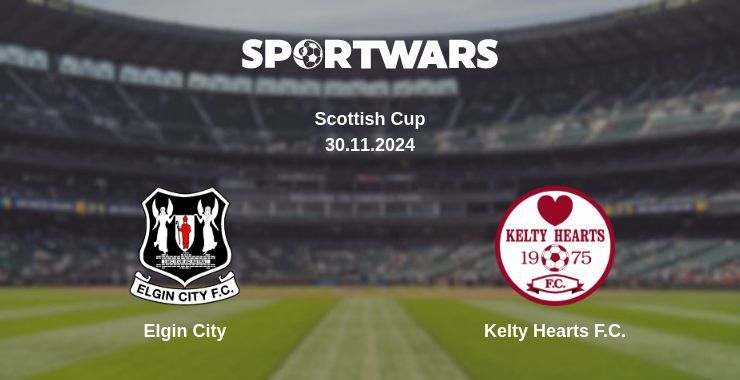 Result of the Elgin City — Kelty Hearts F.C. match, 30.11.2024