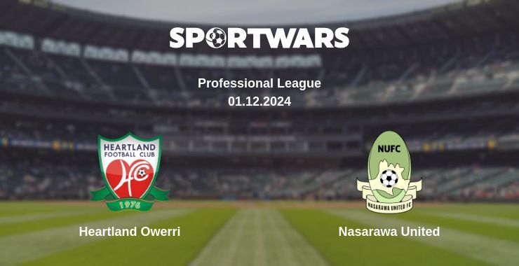 Heartland Owerri — Nasarawa United watch online for free 01.12.2024