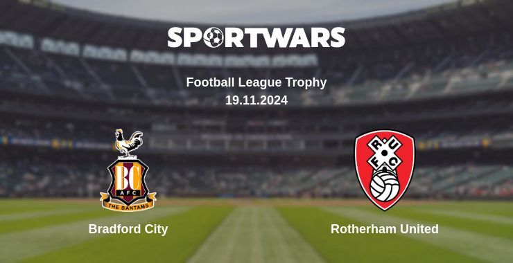 Bradford City — Rotherham United watch online for free 19.11.2024