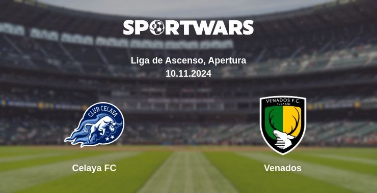 Result of the Celaya FC — Venados match, 10.11.2024