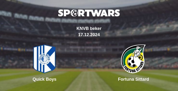 Result of the Quick Boys — Fortuna Sittard match, 17.12.2024