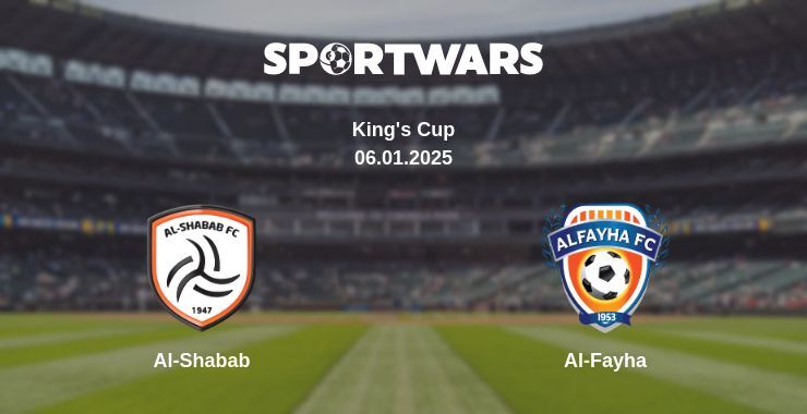 Al-Shabab — Al-Fayha watch online broadcast, 06.01.2025